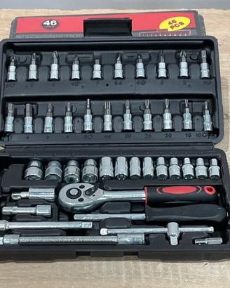 Titolo: Set Chiavi a Bussola e Inserti 46 Pezzi 1