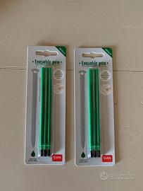 Refill Penne Gel Cancellabile Verde Legami