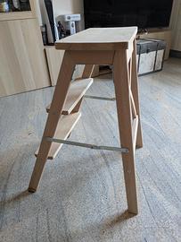 sgabellino/scaletta ripiegabile ikea