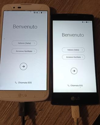 Cellullare Lg  k10 e Lg sprint