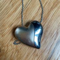 Collana Breil "Chaos" Pendente a Cuore – Acciaio
