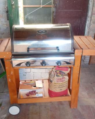 Barbecue a gas a 3 bruciatori