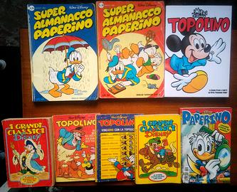 Classici Disney Mitici Topolino Lotto 8 pezzi