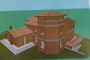 Villa nuova da finire internamente