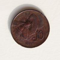 Regno d'Italia, 10 Centesimi 1924 "Ape"