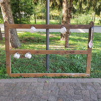 Antica étagère / rastrelliera per stoviglie