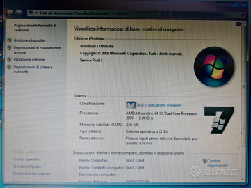 Dual Core 3800 Windows 7
