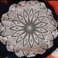 Set Centrini Uncinetto Fatti a Mano-Vintage Raffin