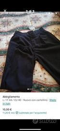 Pantalone di camoscio taglia m