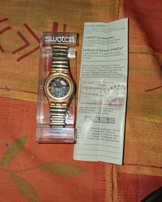 Swatch GP101 Golden bond 1989 Vintage
