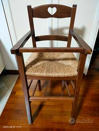 Sedia da tavolo per bambini