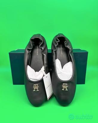 Tommy Hilfiger Ballerine Donna Nere Eleganti 38