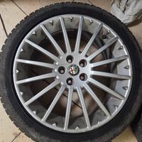 cerchi da 17 alfa romeo gt 147 156 gommati