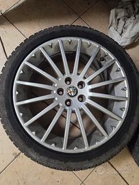 cerchi da 17 alfa romeo gt 147 156 gommati