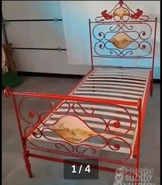 Letto in ferro  battuto