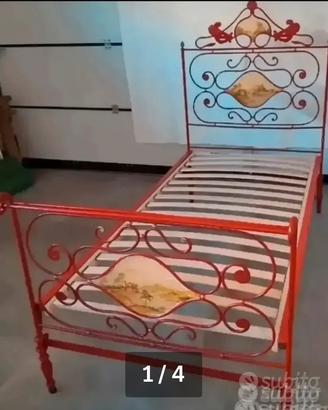 Letto in ferro  battuto