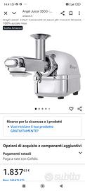 centrifuga professionale Angel acciaio