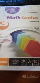 Libro scuole medie Math Genius 3