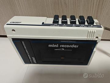 Registratore e lettore cassette