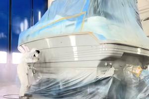 Verniciatura murate ,tuga ,lucidatura imbarcazioni