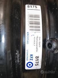 cerchi in acciaio Renault 4 fori