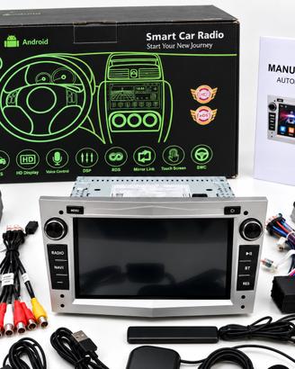 Autoradio Android 13 8GB/128GB GPS Opel