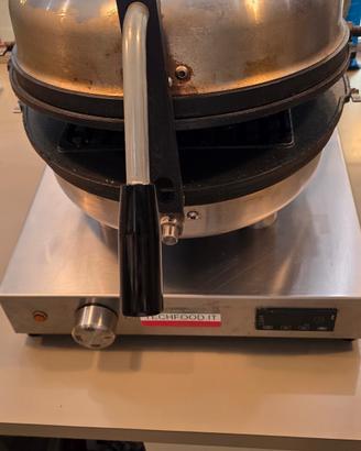 macchina crepes techfood rondo' unika con piastre