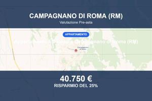 Immobile in asta di 123 m² a Campagnano di Roma