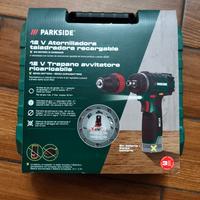 TRAPANO RICARICABILE PARKSIDE 12V NUOVO