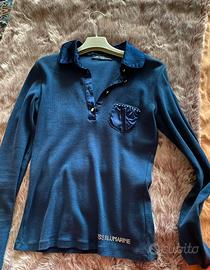 Maglietta blu elegante Blumarine - taglia 14 anni