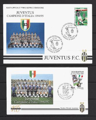 Buste FDC e annulli speciali JUVENTUS