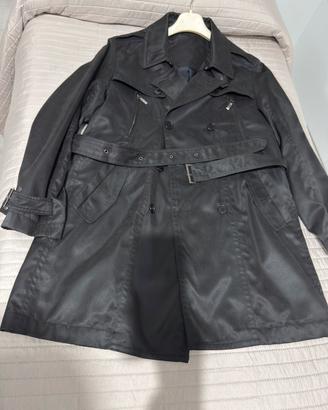 Trench uomo Enrico Coveri tg 46 colore nero