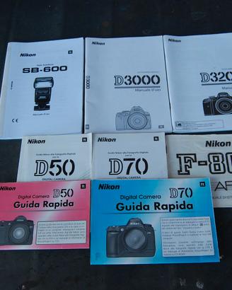 Manuali di uso Nikon