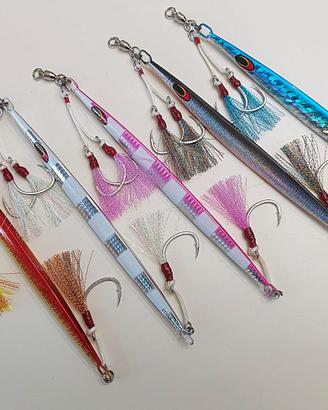 Set di n.5 Jig per il  Vertical Jigging