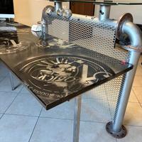 scrivania in Stile industrial