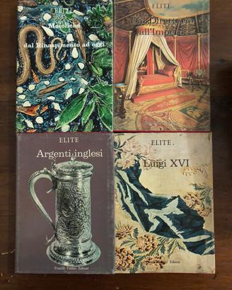 Lotto 9 Libri Argento Mobili Elite