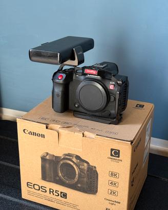 Canon R5C Cinema Kit 8K 60p RAW <300h Unico PRO