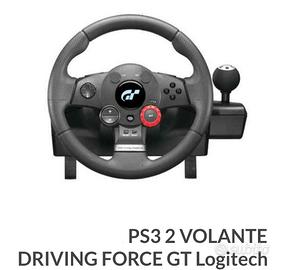 Volante Logitech PS3 con supporto 