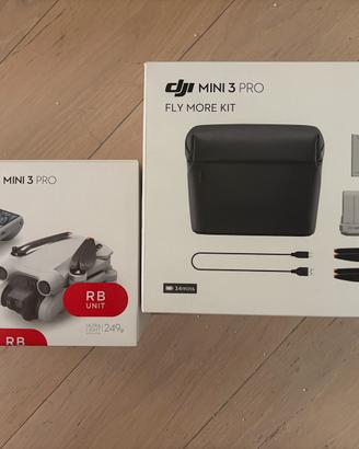 DJI Mini 3 Pro + Fly More Kit + Accessori