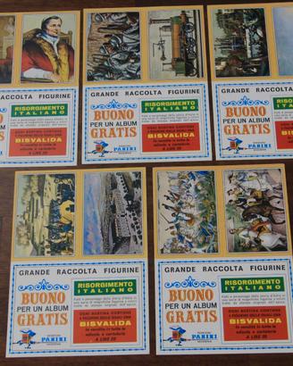 Figurine Risorgimento italiano Panini  