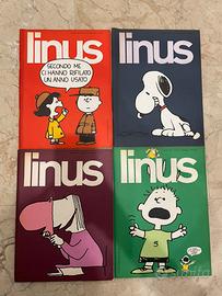 LINUS  rivista anno 1970 gennaio-aprile 4 numeri