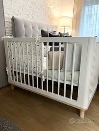 Lettino+materasso+carillon+paracolpi e lenzuola