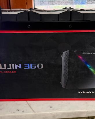Asus ROG Riujin 360 + ventole NZXT RGB