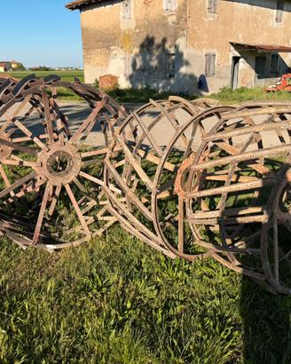 Ruote in ferro gabbie per trattori