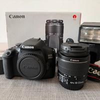 Canon EOS 2000D kit foto/video completo