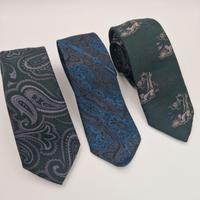 3 cravatte vintage “Effetto Seta”