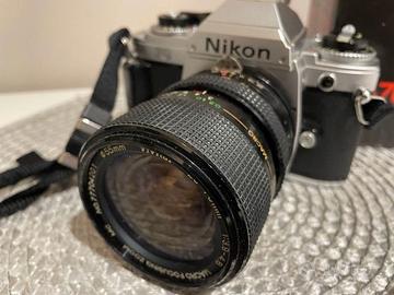 Nikon FG funzionante con zoom 28-70mm Vivitar