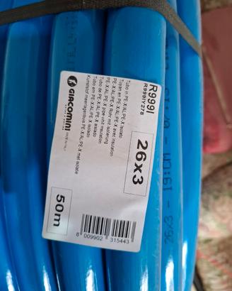 Tubo multistrato isolato Giacomini 26x3 – Rotolo 5