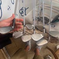 Set ferri golf callaway Rogue steel +3 + hyb+52+58