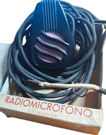 Microfono a carbone vintage Elettrophon – Anni ’40